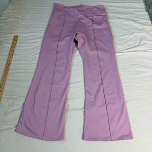 NWT Victoria's Secret  Light Pink Winter Performance Flare Leggings XXL